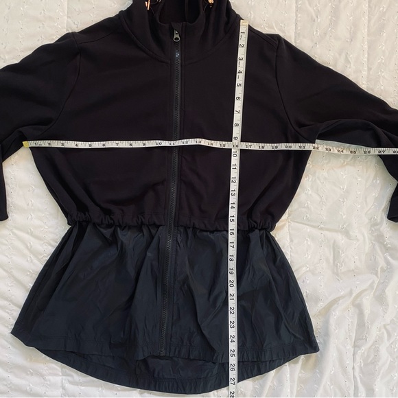 Athletica Works Active Lightweight Mixed Media Hoodie Jacket (Size L) 12-14🌹 - Picture 10 of 16